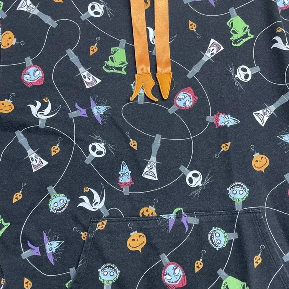 Disney Loungefly Hoodie XL Halloween themed Nightmare before Christmas - Picture 2 of 9
